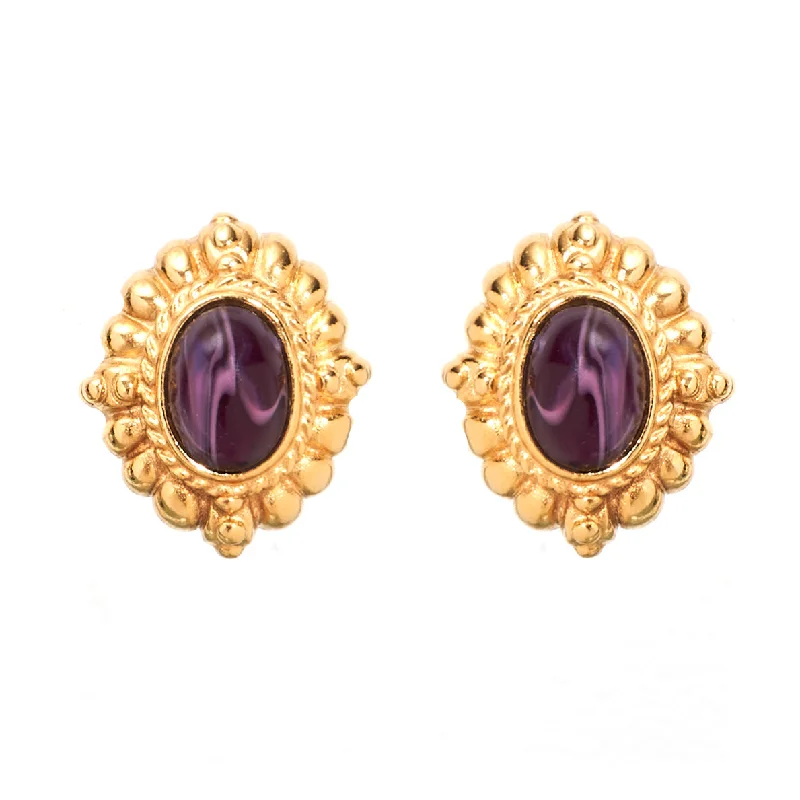 Colorful Stud Earrings-Cassian Earrings