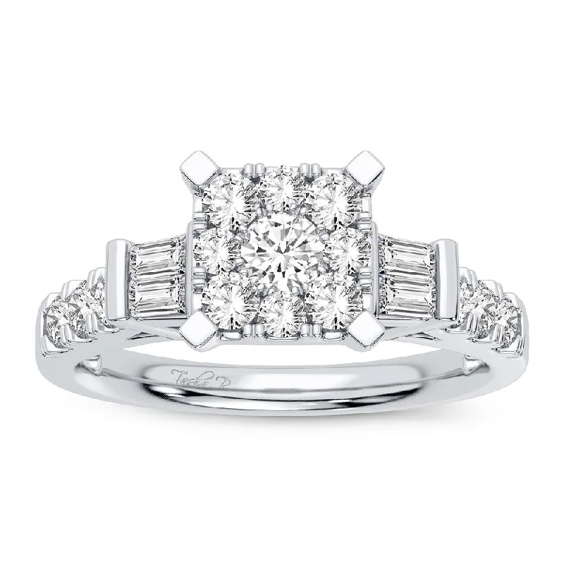 Wedding Ring for Special Occasions-14K 0.78CT Diamond Ring