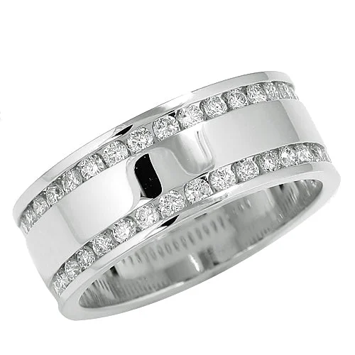 Vintage Engagement Ring Set-14KW 1.00CTW DIAMOND MENS RING