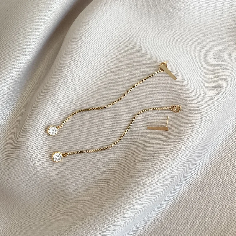 Bridal Earrings with Pearls-Jen