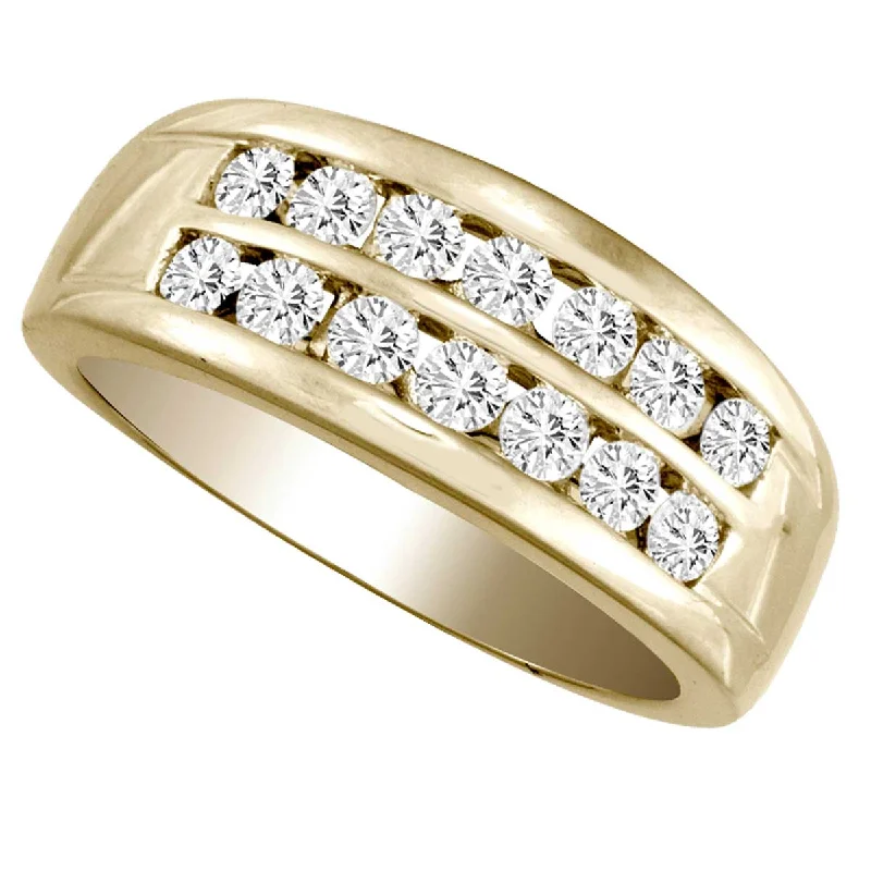 Trendy Gold Wedding Ring-14K  1.03CT Diamond RING