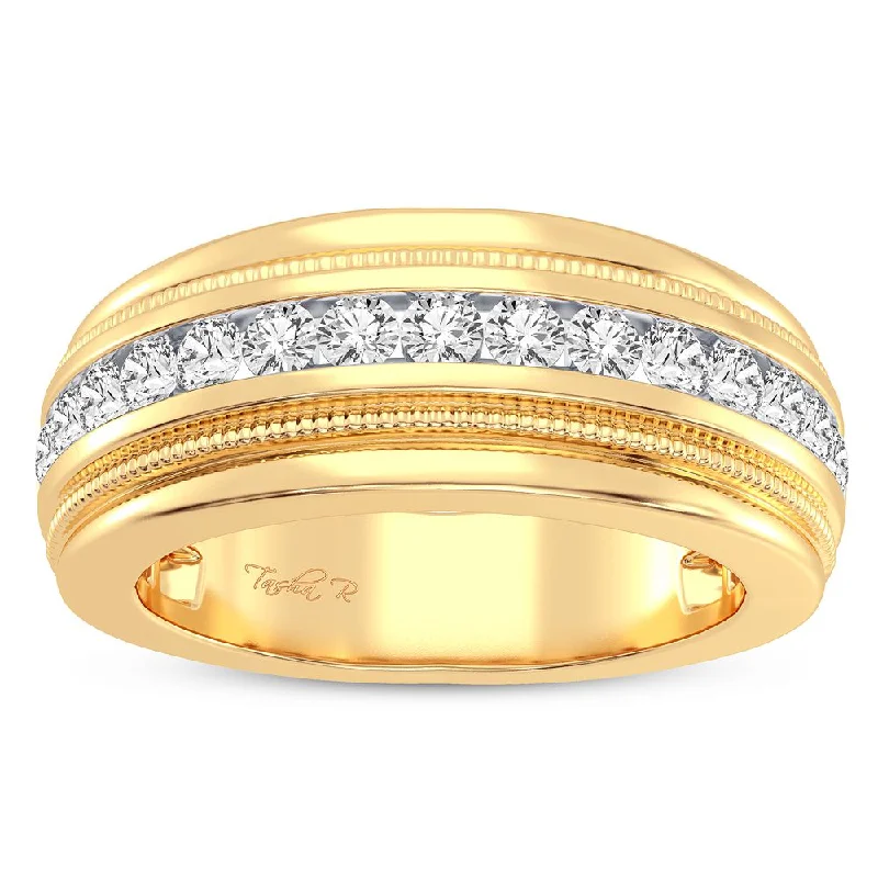 Elegant Platinum Wedding Band-14K 1.00CT DIAMOND RING