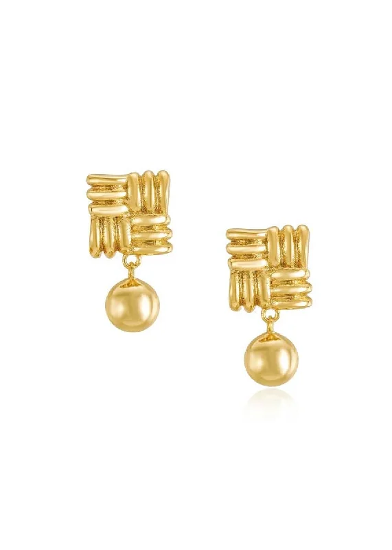 Fashion Earrings for Wedding Day-Lucille Statement Earrings