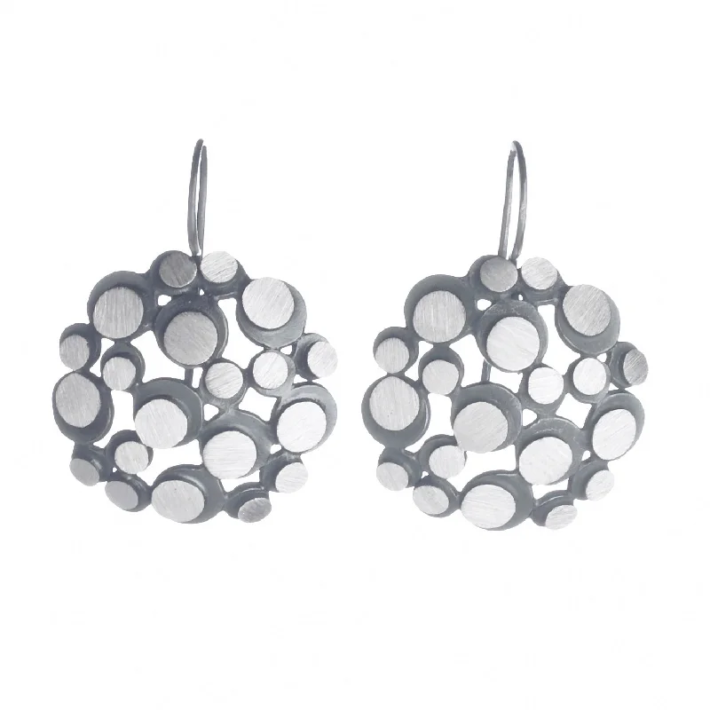 Geometric Earrings for Women-Eclipse Cell Earrings