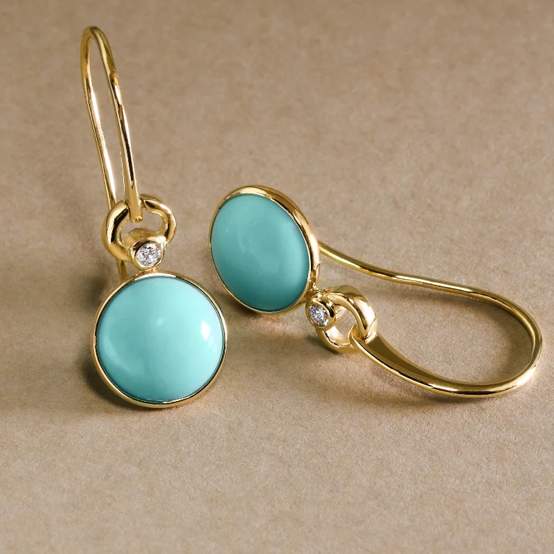 Cute Butterfly Earrings-Robin's Egg Earrings