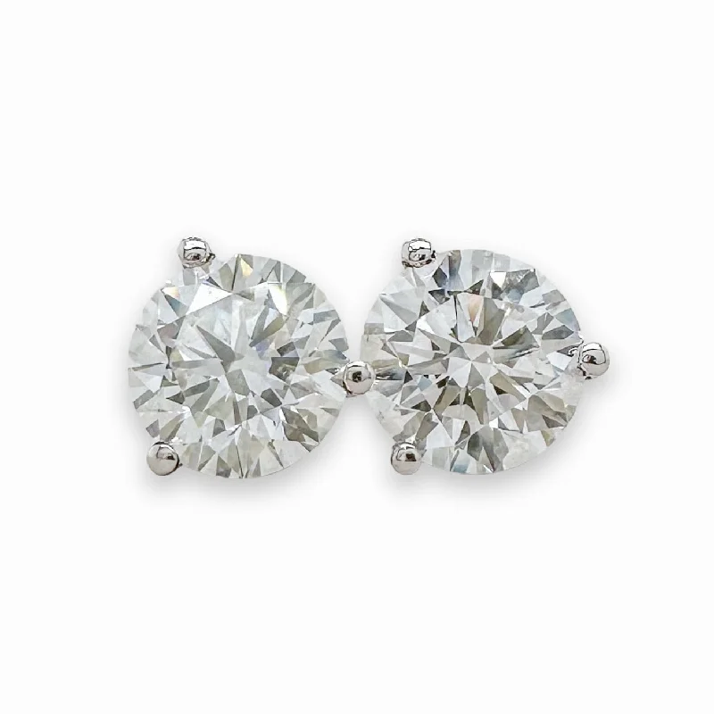 Customizable Earrings-Platinum 5.16ctw F/VS2 Lab-Created Diamond Earrings