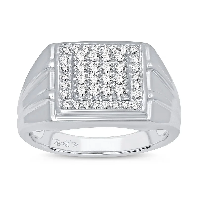 Simple Wedding Ring-14K 0.50CT DIAMOND RING