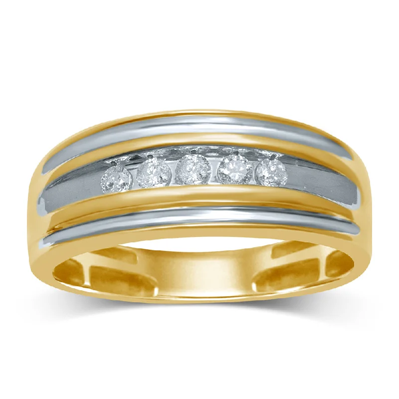 Classic Gold Ring-14K 0.25CT Diamond RING