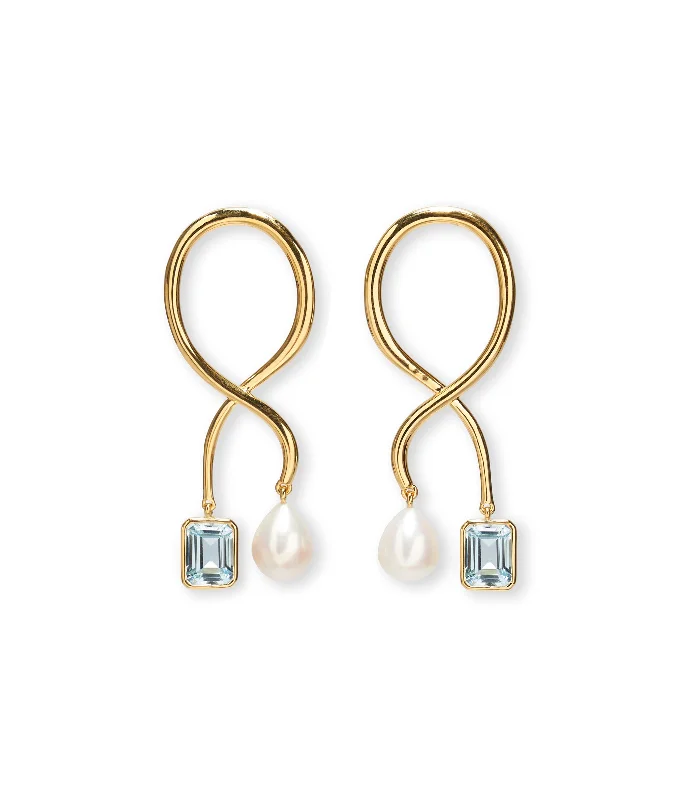 High-End Earrings for Weddings-Etienne Earrings