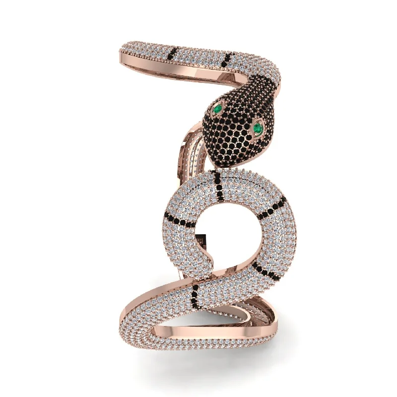 Boho Crystal Bracelet for Women-Gorgeous Diamond Snake Bracelet - Ronald No. 5