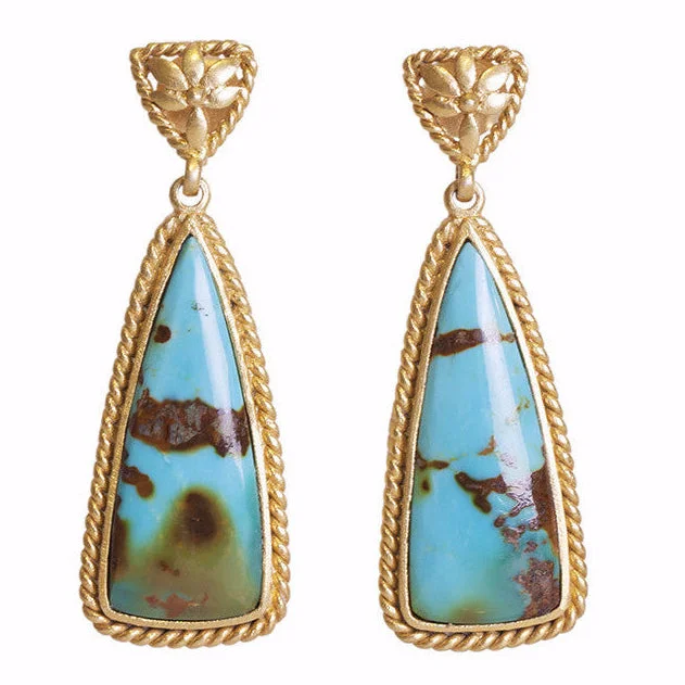 Unique Gold Earrings-Southwestern Earrings