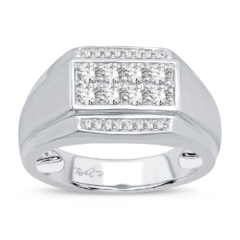 Fashionable Engagement Ring-14K 0.75CT Diamond Ring